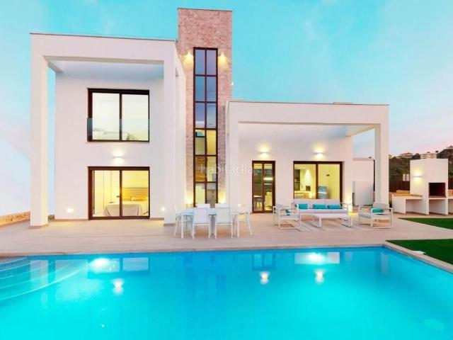 Chalet en venta en Finestrat, Balcón de Finestrat Terra Marina. Última Villa de Lujo Finestrat. Chalets.
