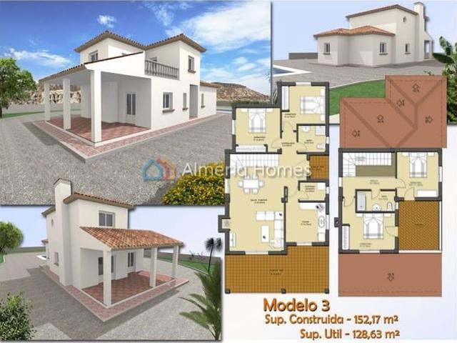 Chalet en venta en Huércal Overa, Almería