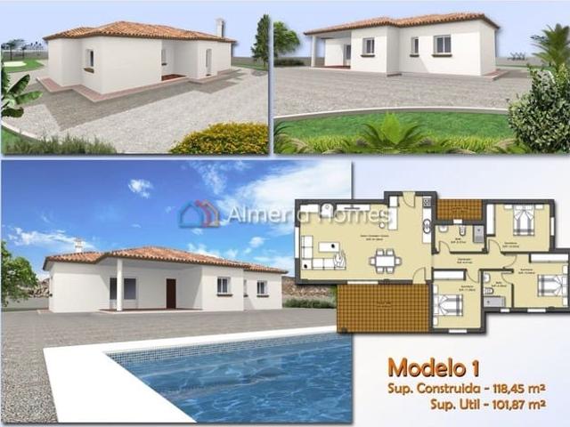 Chalet en venta en Huércal Overa, Almería
