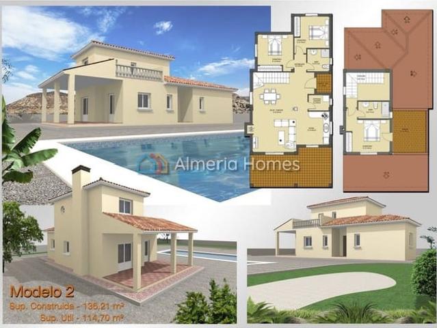 Chalet en venta en Huércal Overa, Almería