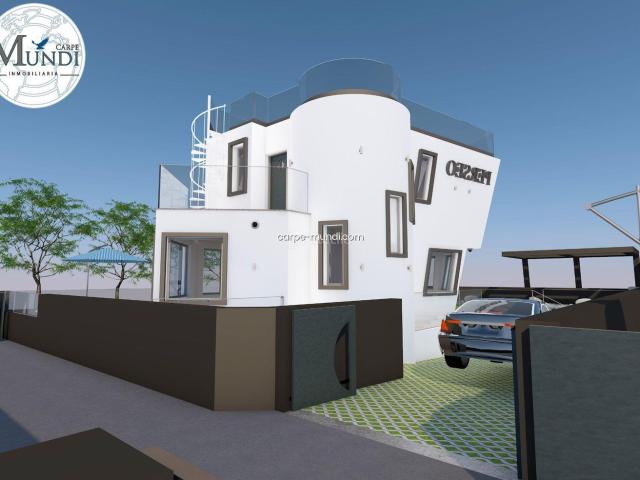 Chalet en venta en Oliva La, Corralejo. Villas de Lujo en Morro Francisco, Corralejo Diseño Vanguardista con Vistas Panorámicas al Océano. Chalets Oliva.