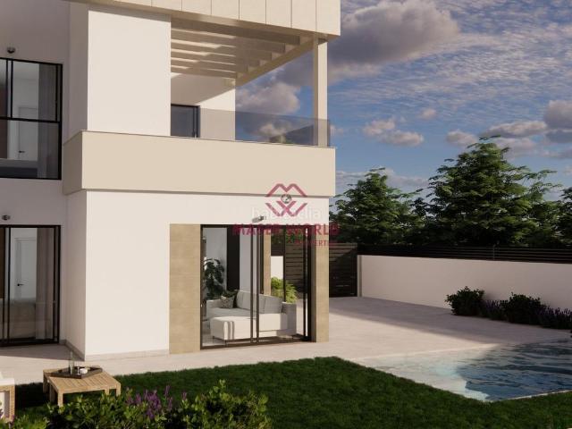 Chalet en venta en Orihuela, Desamparados Hurchillo Torremendo. Villas modernas con piscina privada en Vistabella Golf Resort, Orihuela. Chalets.