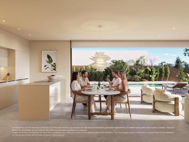Chalet en venta en Orihuela, Lomas de Campoamor Las Ramblas. Lima Villas M.B Ref. VLB11. Chalets.