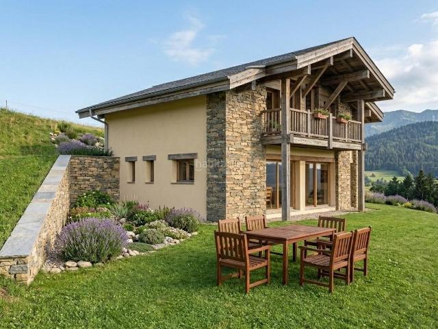 Chalet en venta en Osseja Pirineos. chalet independiente con jardín y vistas. Chalets.