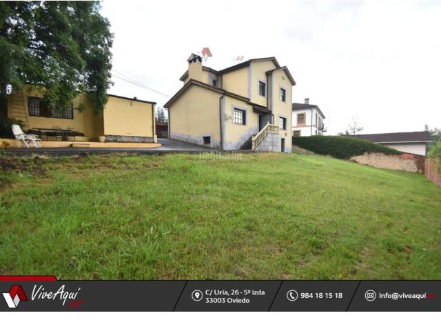 Chalet en venta en Oviedo, San Claudio Trubia Las Caldas. Chalet a 5 minutos de Oviedo con 4 dormitorios, 3 baños y 1.000m2 de terreno garaje. Chalets.