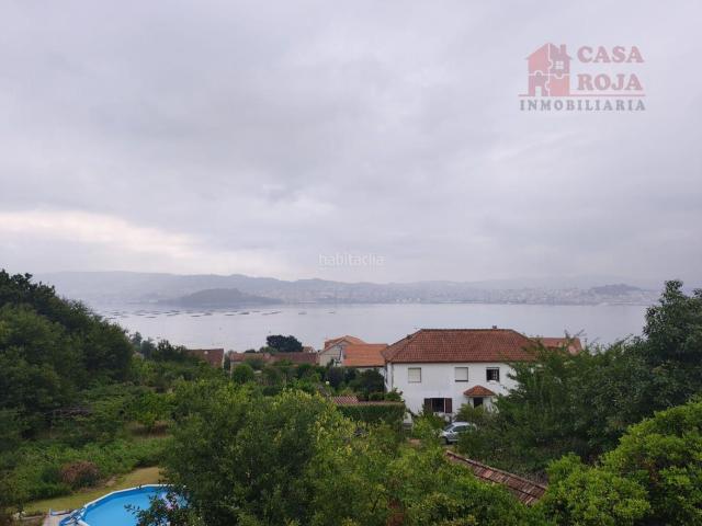 Chalet en venta en Moaña. Chalet con vistas a la ría de Vigo en Tirán. Amplio, amueblado y listo para entrar. Chalets.