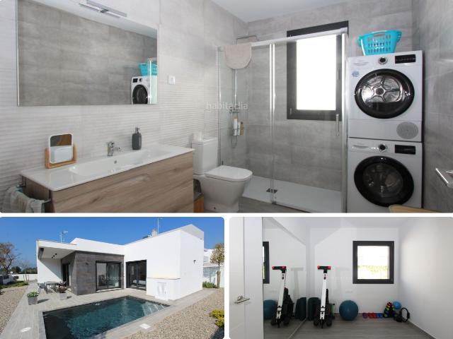 Chalet en venta en Montbrió del Camp. Casa independiente de construcción actual. Chalets Montbrió del.