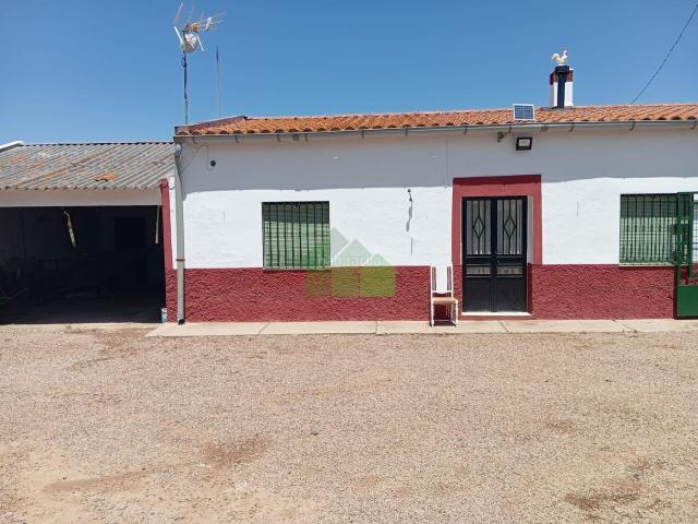 Chalet en venta en Montijo. C1002 VENTA DE CASA DE CAMPO CON NAVE Y TIERRA DE REGADIO EN BARBAÑO MONTIJO. Chalets.
