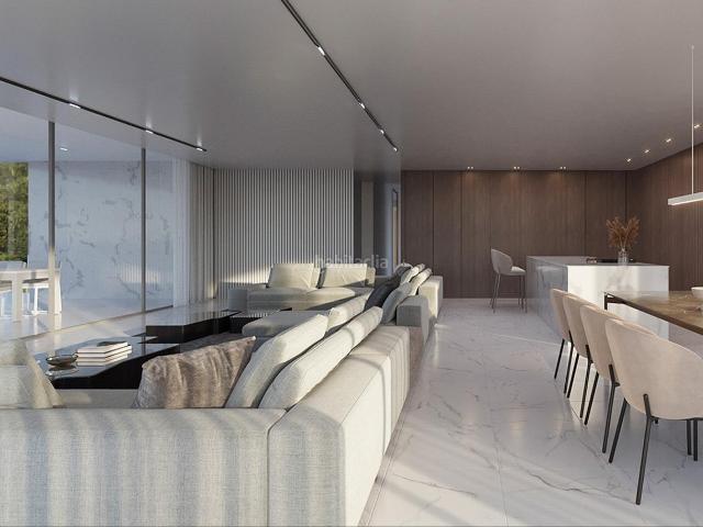 Chalet en venta en Moraira, Benimeit Tabaira. Esta exclusiva villa articula los espacios interiores a travÃs de geometrÃas sencillas, puras y rotundas.Se accede a ella a travÃs. Chalets.