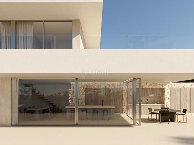Chalet en venta en Moraira, Moravit Cap Blanc. Proyecto obra nueva en Moraira. Chalets.
