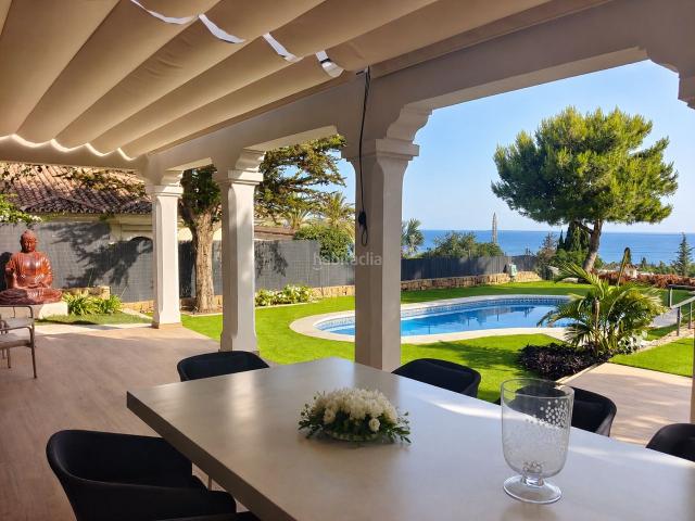 Chalet en venta en Marbella, El Rosario Ricmar. Villa lujo vista mar SOLO VENTA DE PARTICULAR a PARTICULAR. Chalets.