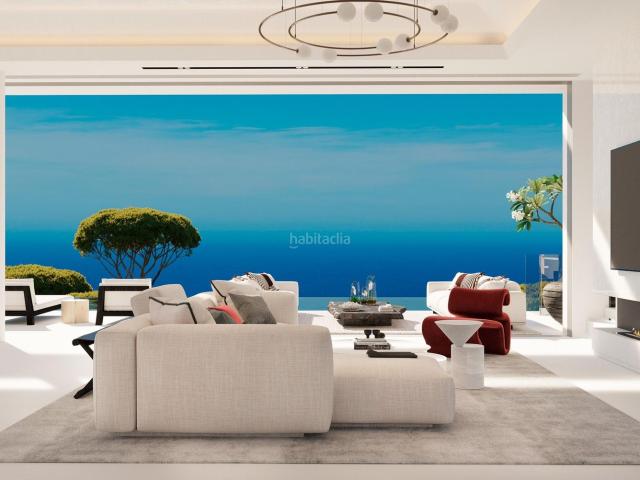 Chalet en venta en Marbella, Los Naranjos. Villa de lujo de 4 dormitorios y 4 baños con impresionantes vistas. Benahavís. Chalets.