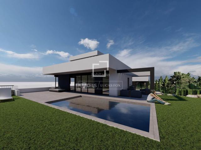 Chalet en venta en Mijas, Riviera del Sol. Casa villa de obra nueva de 3 dormitorios con 183m de jardín en venta en malagaoeste. Chalets.