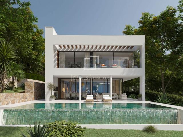 Chalet en venta en Sant Andreu de Llavaneres, El Mirador La Cornisa. Impresionante villa de obra nueva con vistas al mar en venta en Sant Andreu de Llavaneres. Chalets Sant Andreu de.