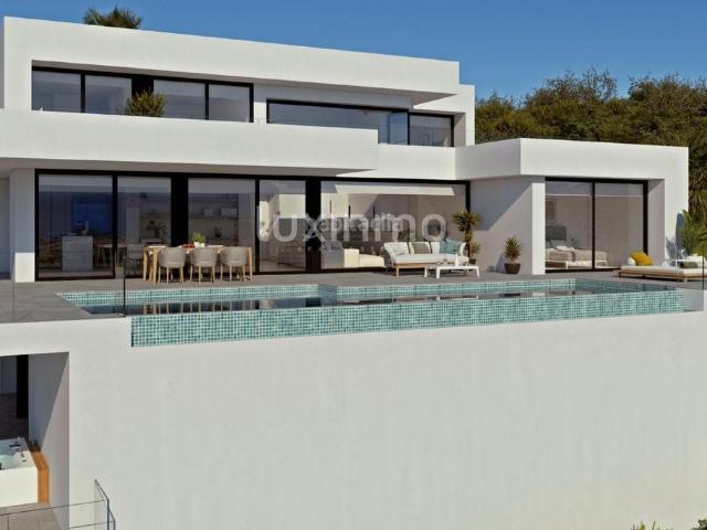 Chalet en venta en Poble Nou de Benitatxell el, Cumbre del Sol. Lujosa Villa con vistas panorámicas sobre el Mar Mediterráneo. Chalets Poble Nou de Benitatxell.