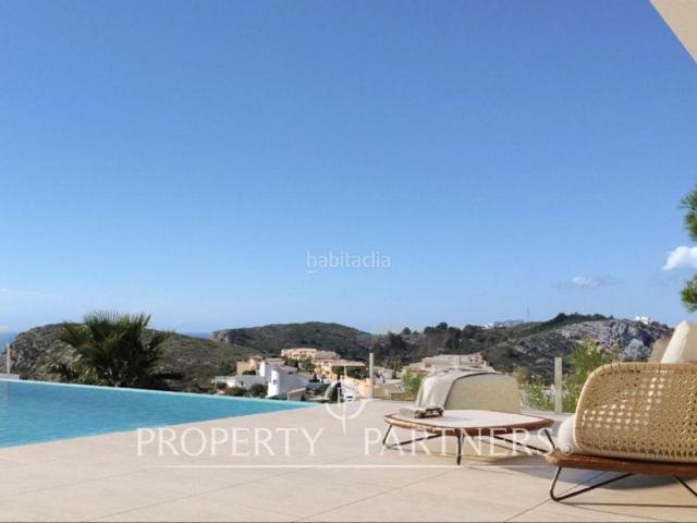 Chalet en venta en Poble Nou de Benitatxell el, Cumbre del Sol. Villa de nueva construcción a la venta en la prestigiosa urbanización Cumbre Del Sol en la Costa Blanca. Chalets Poble Nou de.