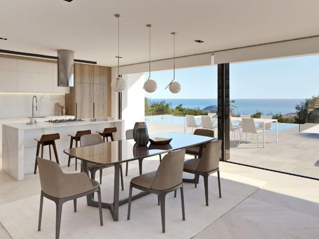 Chalet en venta en Poble Nou de Benitatxell el, Cumbre del Sol. Villa Infinity. Chalets Poble Nou de Benitatxell.