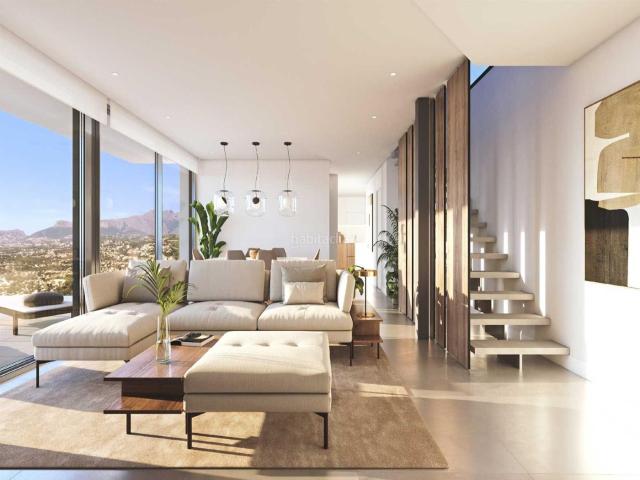Chalet en venta en Poble Nou de Benitatxell el, Centro. Exclusiva villa con vistas al mar y al interior. Chalets Poble Nou de Benitatxell.