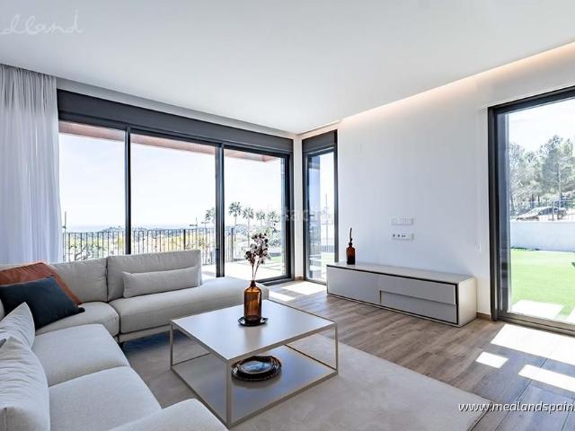 Chalet en venta en Polop, Balcón de Ponoig Polop Paradis Polop Hills. Chalet en una planta con 3 dormitorios y espectaculares vistas al mar en Polop. Chalets.