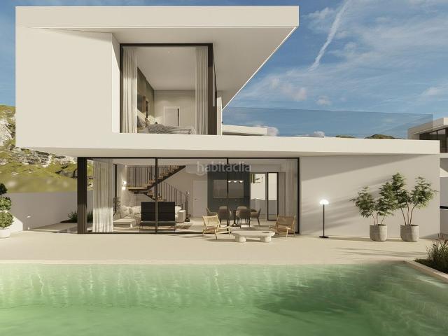 Chalet en venta en Polop, Balcón de Ponoig Polop Paradis Polop Hills. Exclusiva villa de obra nueva con piscina privada, sótano y altas calidades. Chalets.