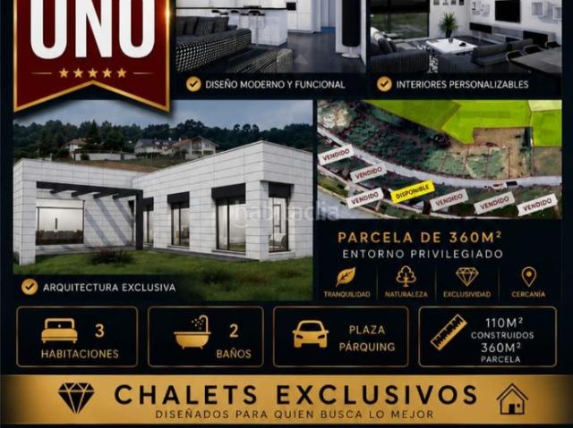 Chalet en venta en Piélagos, Arce. CHALET INDIVIDUAL DE 1 SOLA PLANTA EN LA MINA DE PUENTE ARCE. Chalets.
