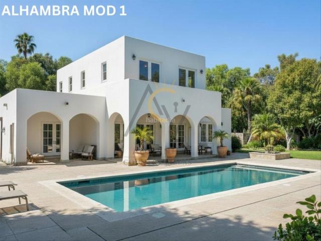 Chalet en venta en Pinoso. Modelo Alhambra. Elegancia Mediterránea en su Máxima Esencia. Chalets.