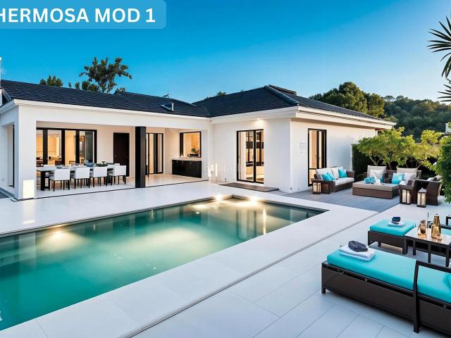 Chalet en venta en Pinoso. Hermosa villa de nueva construcción en Pinoso, La Romana y Jumilla. Chalets.