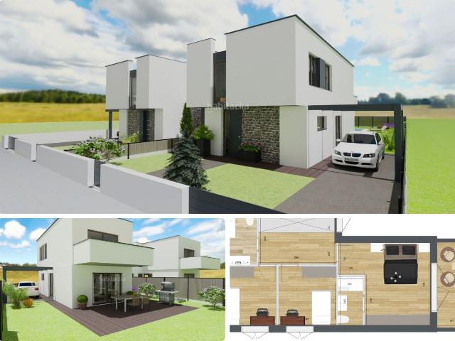 Chalet en venta en Roda de Barà Costa Dorada. Casa adosada esquinera con jardín independiente en calle María Pita, El Francaset, Roda de Berà. ta. Chalets Roda de.