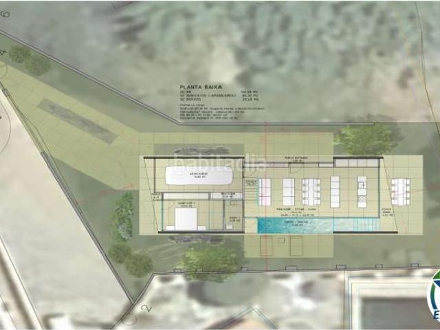 Chalet en venta en Roses, Nord Costa Brava. Proyecto Parcela con casa moderna de 3 habitaciones y piscina. Chalets.