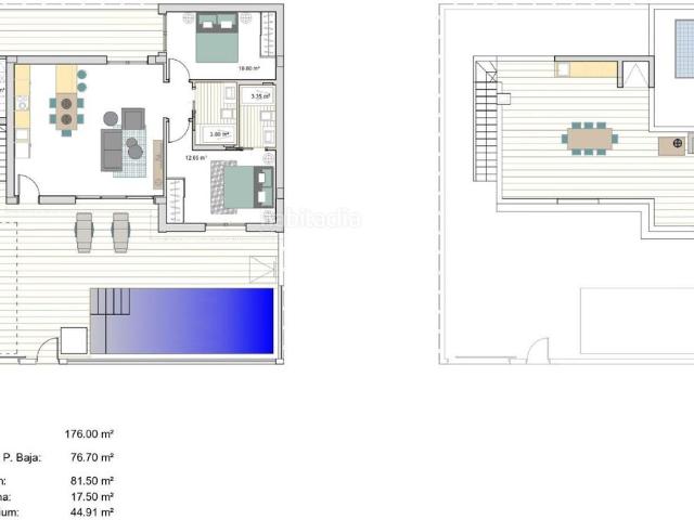 Chalet en venta en Torre Pacheco, Roldán. Chalet en Resort de lujo, Roldan, Murcia. Chalets Torre.