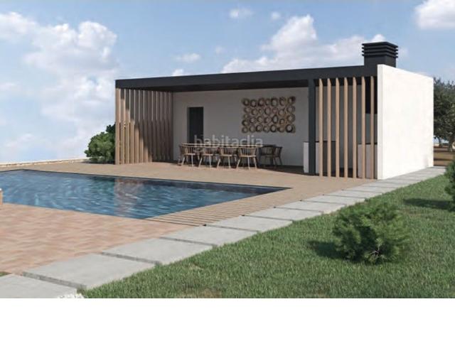 Chalet en venta en Teulada. Villa moderna de estilo finca en Teulada con gran parcela y piscina. Chalets.