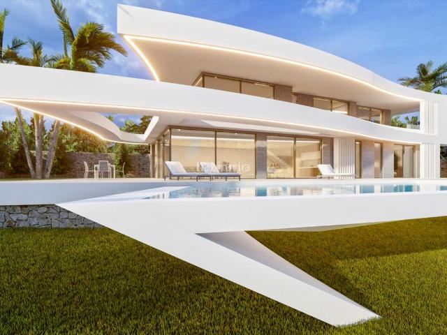 Chalet en venta en Xàbia, Cap Martí El Tossalet Pinomar. Villa de lujo minimalista en Javea. Chalets.
