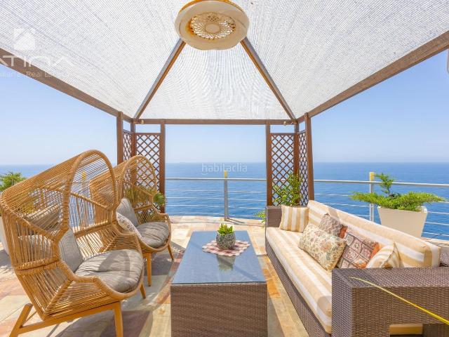 Chalet en venta en Xàbia, Portichol Balcón al Mar. Villa en primera línea de mar en Ambolo Balcón al Mar, Jávea, con vistas panorámicas al mar Mediterráneo y piscina interior. Chalets.