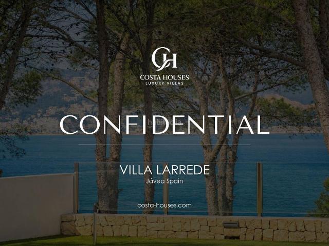 Chalet en venta en Xàbia, Portichol Balcón al Mar. VILLA LARREDE ARQUITECTURA CON ALMA A PASOS DEL MAR EN JAVEA. Chalets.