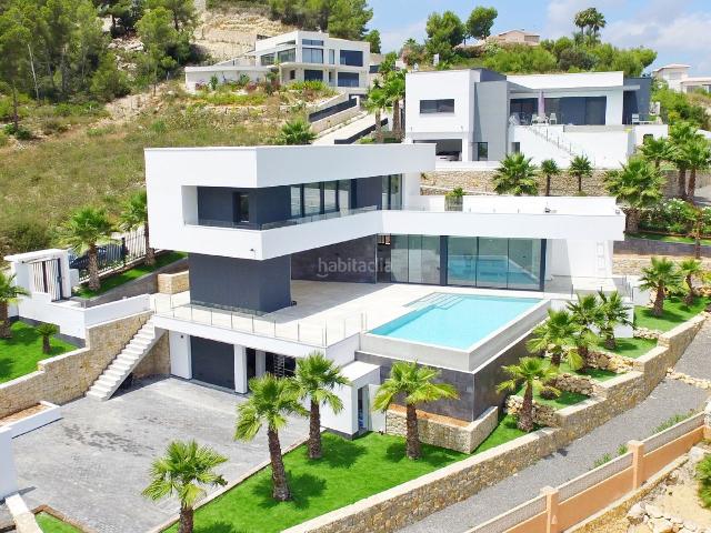 Chalet en venta en Xàbia, Partida Comunes Adsubia. Villa de lujo moderna con vistas al mar y piscina infinity en Jávea. Chalets.