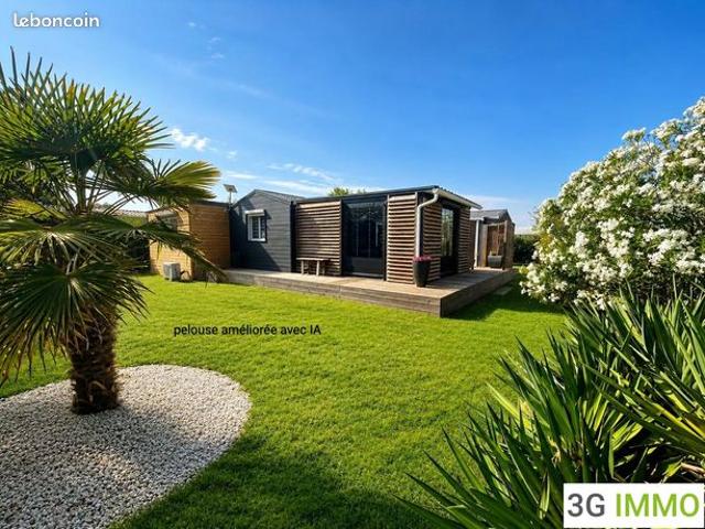 Chalet et terrain | proche mer et commerces | économique