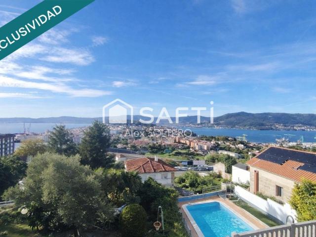 Chalet exclusivo vistas únicas a la Ría de Vigo