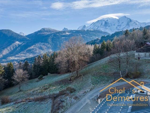 Chalet Face à la chaine du Mont Blanc 182m² Combloux