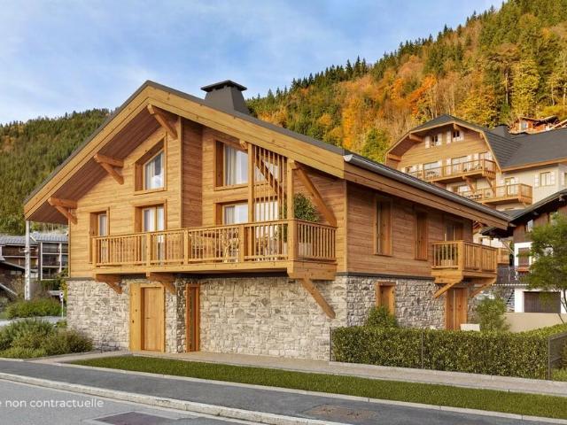 Chalet flambant neuf de 6 chambres à seulement 400 m du télé. m² Morzine Avoriaz