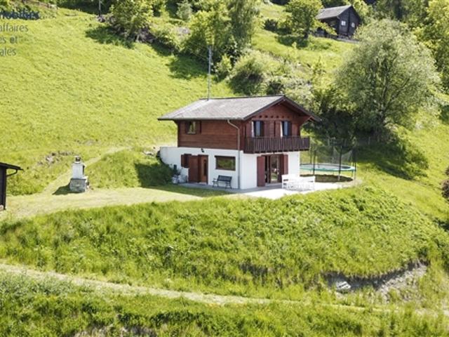 Chalet in einem Zweithaus, 5 Minuten von Veysonnaz und der Piste de l'Ours entfernt