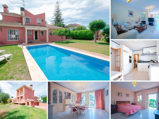Chalet independiente con gran parcela en la exclusiva urbanización Torrequinto