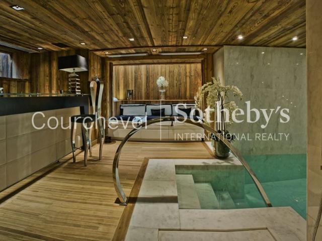 Chalet Or Blanc Au cœur du très privé Hameau de Bellecôte
