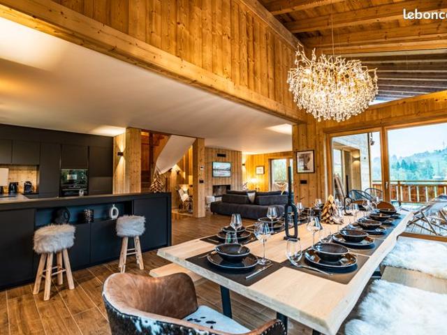 Chalet locatif de 150m2 avec vue sur le Mont Blanc
