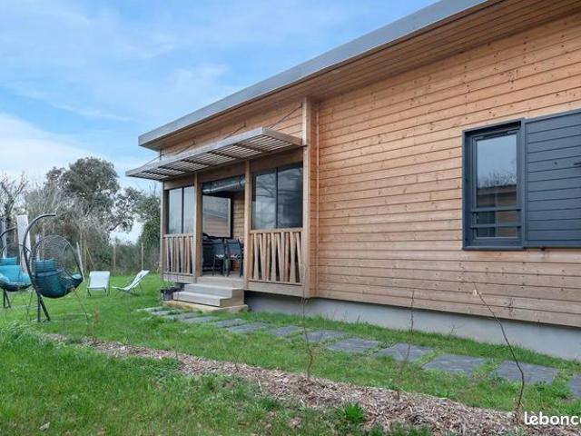 Chalet La Baule – 48 m² – Résidence loisirs – 3 ch. – Piscine – Vendu meublé