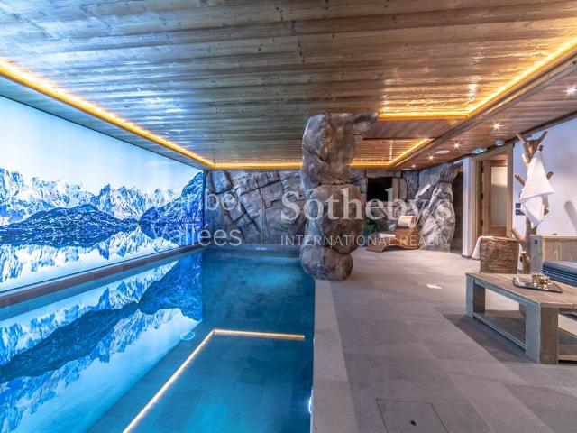 Chalet La Ferme de mon Grand Père Haute gamme et charme traditionnel avec piscine