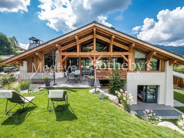 Chalet Largo à Megève Rochebrune – Location luxe avec spa & piscine