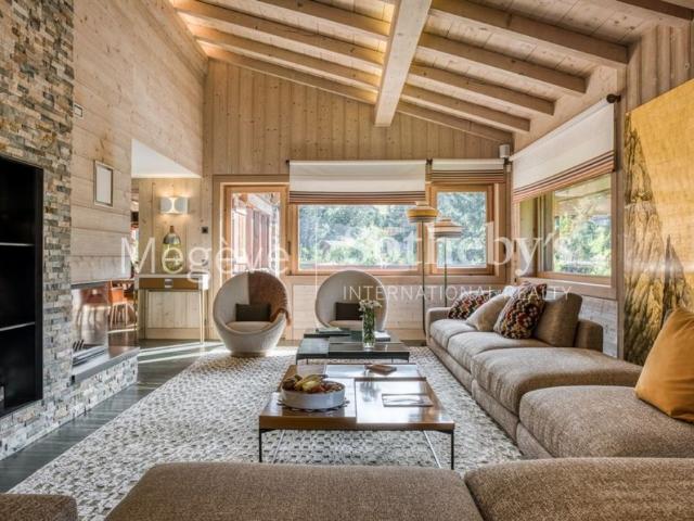 Chalet Le 34 Propriété de prestige à louer à Megève Mont d'Arbois avec piscine