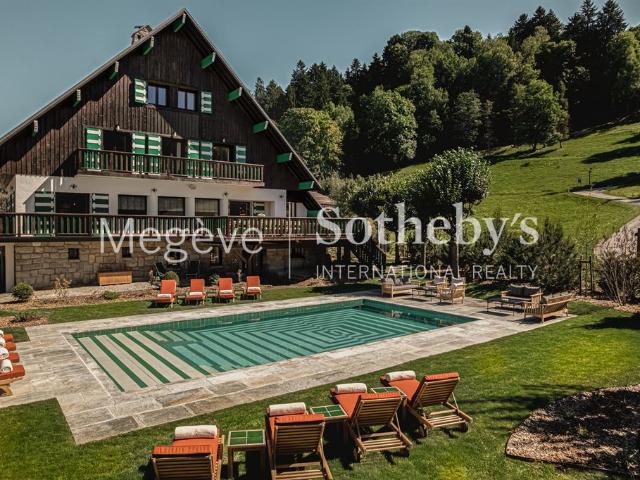Chalet Le Sarto Proche du centre de Megève avec piscine
