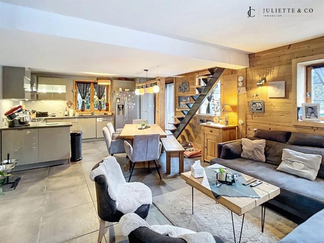 Chalet moderne aux Houches avec piscine et cheminée 92m² Les Houches