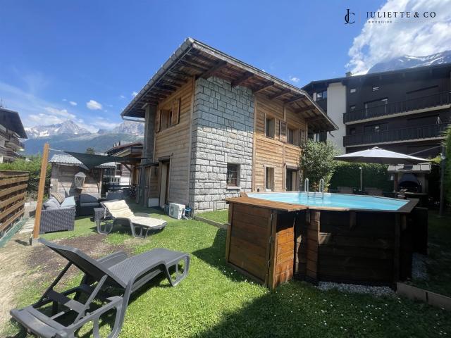 Chalet moderne aux Houches avec piscine et cheminée 92m² Les Houches